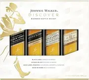 Johnnie Walker 2020 Discover Gift Pack Whisky 50 ml (Pack of 4)