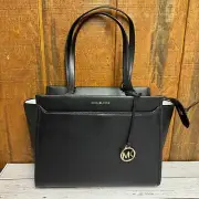MICHAEL KORS Graham Large Leather Top Zip Tote