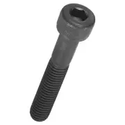 30pcs Socket Head Cap Screws - [M8-1.25 x 45mm] Alloy Steel Hex Screw, Black