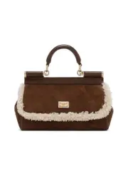 Dolce & Gabbana Sicily Leather Tote