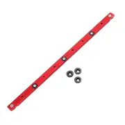Red 300-880mm Aluminum Alloy Rail Miter Bar Slider Sliding Bar Table Saw Gauge Rod Miter Gauge for T-slot T-track Miter
