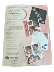 (TWO) Creative Memories 1. Circle-Oval 2. Star-Heart & Geometric Template NEW