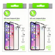 2x Gecko 3D Tempered Glass Guard Screen Protector for iPhone 11 Pro Max/XS Max