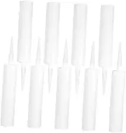 Gatuida 9Pcs Reusable Caulking Tubes Durable Empty Sealant Tubes with Pointed Tip for Easy Dispensing for and DIY Projects