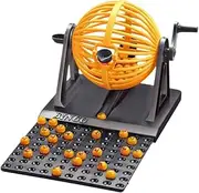 Guohetuk Classic Bingo Lotto Set Featuring Lucky Ball Machine for Home Gatherings