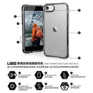 UAG 透明殼 軍規 防摔 手機殼 plyo 系列 防摔殼 適用於iphone 2022 SE3 SE2 7 8