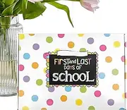 First and Last Day of School Memory Book, Easiest School Days Memory Album, Reusable Photo Prop Memory Keepsake Book, Fun and Easy to Fill Out for Boys, Girls, and Teachers