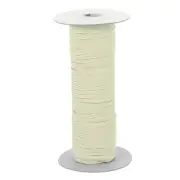 Elastic Bands 1/8 Inch x 50 Yards Stretch Flat Elastic Cord, Beige