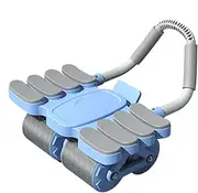 Abs Fitness Roller, Abs Gym Equipment, Ab Trainer with Elbow Support, 16.54x14.17in Core Workout Equipment for Home, Travel and Dorm Abdominal Exercise Usage