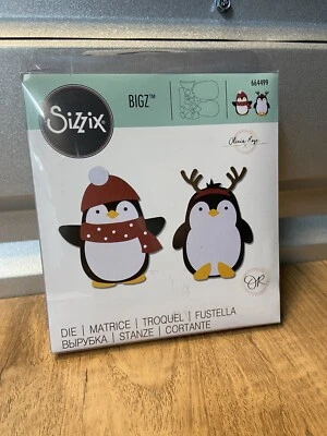 Sizzix Bigz PENGUIN FRIENDS die #664499 Retail $24.99 by Olivia Rose