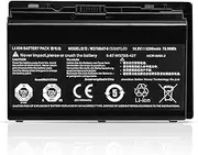 W370BAT-8 Battery 14.8V 5200mAh Compatible with Clevo W350ET W350ST W350ETQ W355STQ W370ET W370SK Sager NP6350 NP6370 Hasee CW35S Series 6-87-W37SS-427