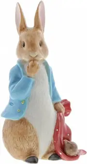 Beatrix Potter Peter Rabbit and the Pocket Handkerchief Figurine Limited Edition