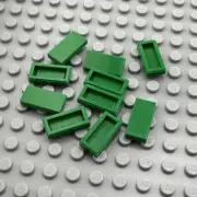 LEGO Tile - Green - 1 x 2 - QTY x10