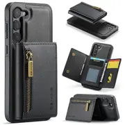 DG.MING Phone Case For Samsung Galaxy S23 Case Phone Cover with Detachable Wallet