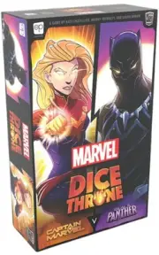Dice Throne Marvel 2 Hero Box 1 Captain Marvel and Black Panther