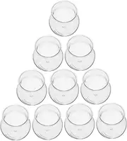NULYLU 10pcs Eco Bottle Micro Landscape DIY Vessel Planting Pot Landscape Container Simple Vessel Transparent Vessel Bottle Table Adornment DIY Plastic Vessel Succulent Planter
