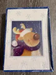 VTG K-Mart Christmas Cards 18ct Envelopes Trim A Home Holiday Reindeer Snowflake