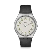 在飛比找Yahoo奇摩購物中心優惠-Swatch Skin Irony 超薄金屬系列手錶 BLA