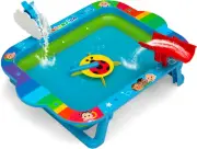 Delta Children Cocomelon Water Activity Table - Collapsible & Portable - Ideal f