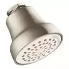 Moen Cornerstone 42018GR15BN 2-3/4" Round Shower Head , 1.5 GPM brushed nickel