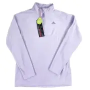 Macpac Kids Youth Tui 1/4 Zip Pulllover Polartec Jacket Size 12 New $79 Purple