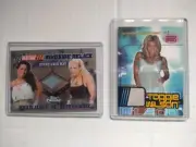2002 Fleer WWE Absolute Divas Wardrobe Closet Torrie Wilson-2008 Mickie James
