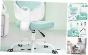 Kids Desk Chair, Pink Study Chair for Boys Girls with Height PR777 Light Teal