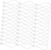 COHEALI 40Pcs Weather Resistant Bungee Ball Cord for Tents Canopies Durable Elastic Tie Down Strap for Camping Tarpaulin Outdoor Use