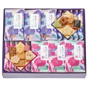 Chuoken Senbei Hanairo Shion Rice Crackers Assortment (24 bags) Japan