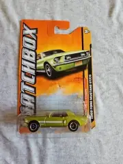 2012 Matchbox 68 MUSTANG GT/CS Greenish 61/120 LITTLE BEND Old Town