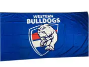 Western Bulldogs Flag Pole Flag