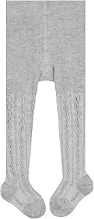 [FALKE] Unisex Baby Cable Tights Cotton Grey Pink White Thick Warm Long Tight For Winter Newborn Boy Or Girl Patterned 1 Pair