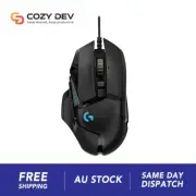Logitech G502 Hero High Performance Wired Gaming Mouse - Black