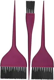IWOWHERO Hair Dye Brush Bowl Set 3pcs Hair Coloring Brush Kit by Hair Dye Tools for Women Men