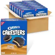 OREO Peanut Butter Creme Cakesters Soft Snack Cakes 12-5 Count Packs 60 Total...