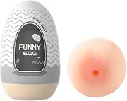 Portable Male Masturbator, Men's Pocket Masturbation Eggs, Portable Mini Toys, Convenient Storage, Waterproof Can Be Used Multiple Times (Black)