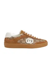 Gucci Interlocking G Low-Top Sneakers 36,37.5,37,38.5,38,39,40,41,36.5 brown