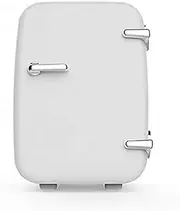 4L Mini Cosmetic Fridge- Portable Car Refrigerator Cooler And Warmer For Makeup/Skin Care/Drinks For Cars, Homes, Offices,Dorms (Color : White)