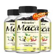 Blend of Yellow, Red and Black Maca Roots 30 To 120 Capsules
