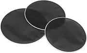 CATIEBYE Double Layer Drum Heads Silent Mute Mesh Replacement Drum Heads for Practice