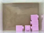 LEGO Parts - Bright Pink Brick 1 x 1 - No 3005 - QTY 5