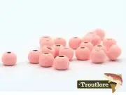 36 PIECES 3.5mm 9/64" PINK FLOYD MATTE TUNGSTEN BEAD HEADS FIREHOLE STONES NEW