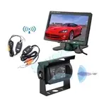18 IR LED Wireless Reversing Camera + 7" TFT LCD Monitor Car Rear View Kit