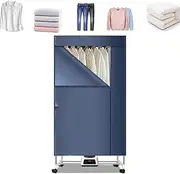 Clothes Drying Rack,Electric Heated Clothes Dryer Airer,Heated Drying Rack with Timer,with Four Wheels, 1100W High Power, can be timed for 180 Minutes,for Clothes, Sheets