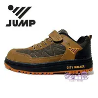 在飛比找樂天市場購物網優惠-JUMP將門 男款黏貼式牛皮防穿刺鋼頭鞋 安全鞋 防護運動鞋