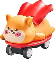 Pull Back Car for Toddler 1-3, Cute Cartoon Scooter Toys, Sports and Leisure Game for Boys, Girls, Family, Thanksgiving, Christmas