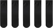 [svlftecon] Unisex Ultra Thin Dress Socks Silk Sheer Business Socks for Summer Crew Socks Series 13