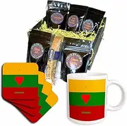 3dRose cgb_51533_1 I Love Lithuania-Coffee Gift Basket, Multicolor