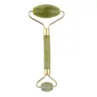 Double Head Jade Stone Face Massager Eye Facial Antiaging SPA Massage Roller