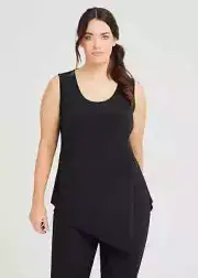 FREE POST NWT TS14+ Taking Shape Black Luna Tank Top 18 RRP $69.95